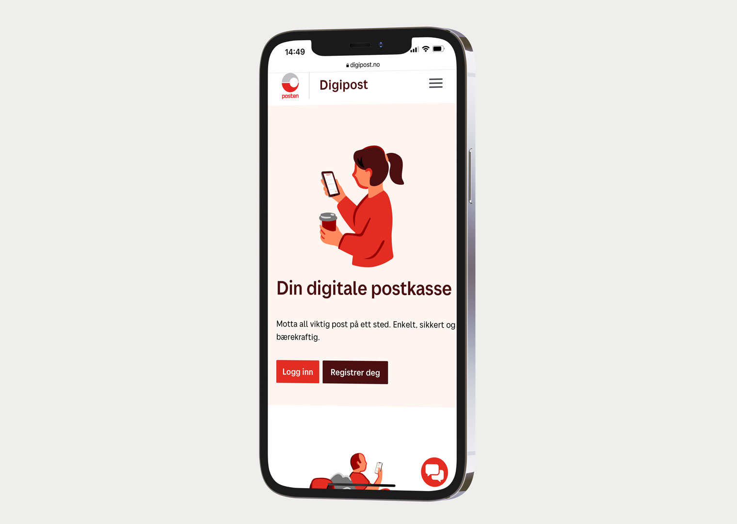 digipost digital brevlåda mobilvy 1520